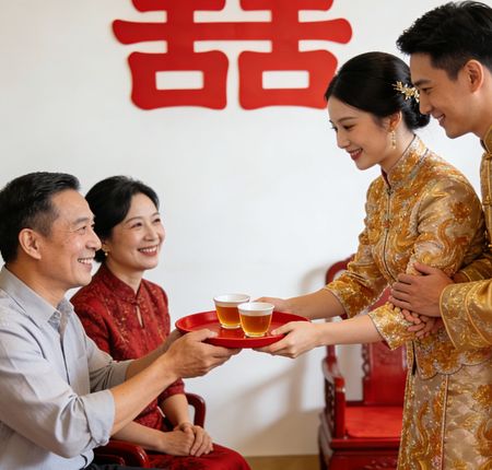 婚禮當天儀式｜拜別、奉茶、交換戒指完整流程