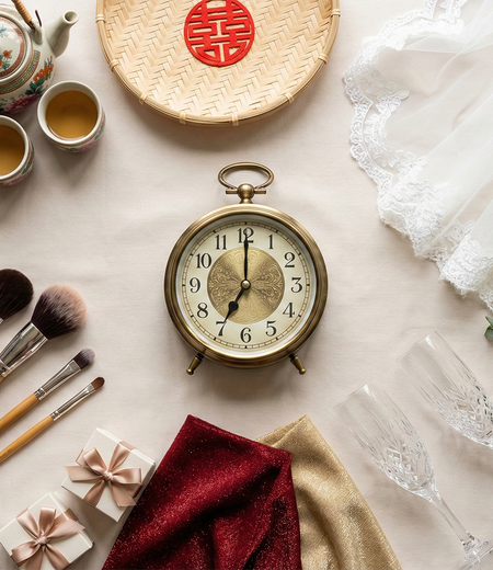Your Complete Wedding Day Timeline: From the Tea Ceremony to the Banquet, Every Moment Mapped Out