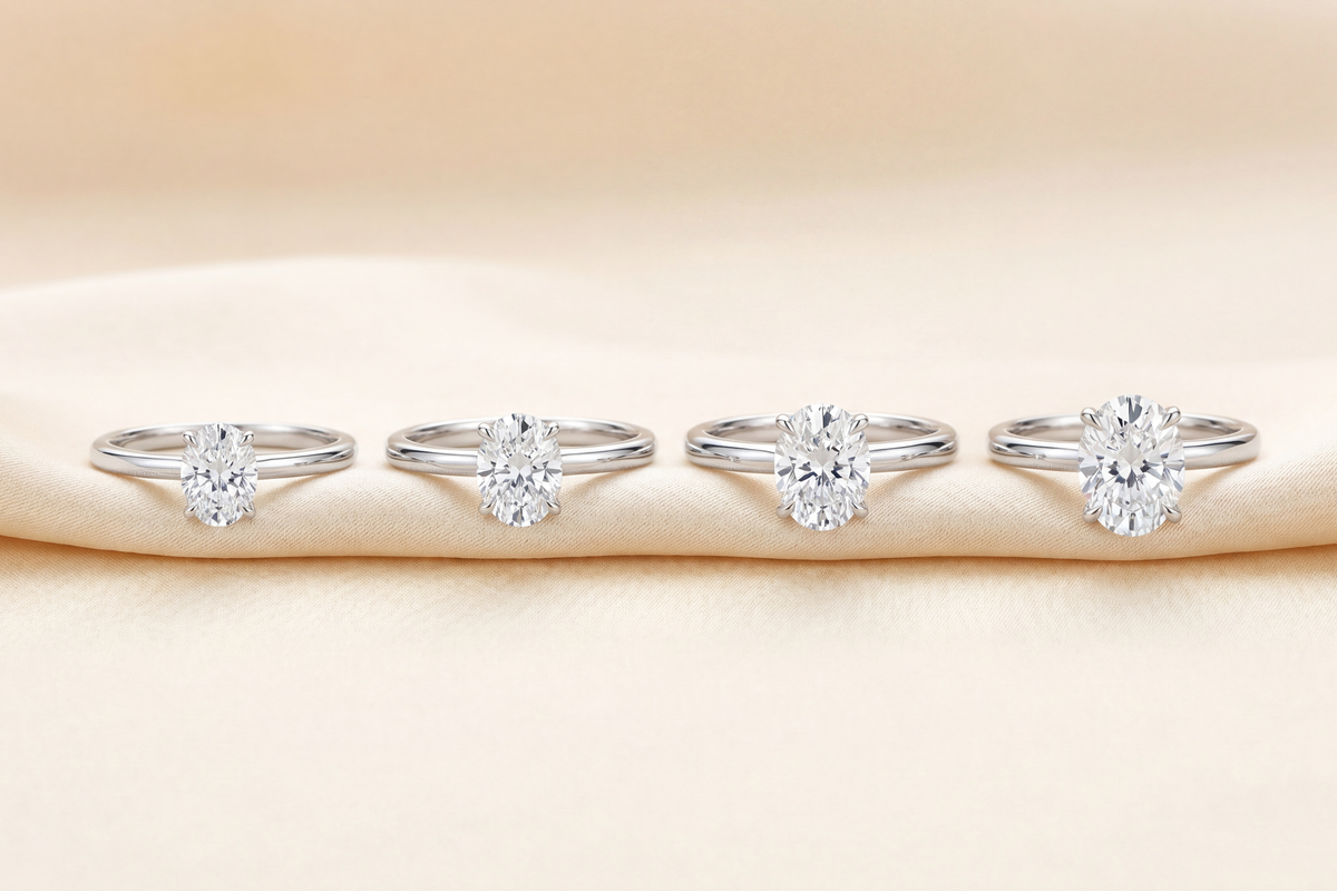 Oval Diamond Ring Budget Guide: 30, 50, 70 Points and 1 Carat (2026 Update)