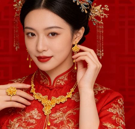 Si Dian Jin Set: How to Choose and Style Your Necklace, Bangle, Ring & Earrings