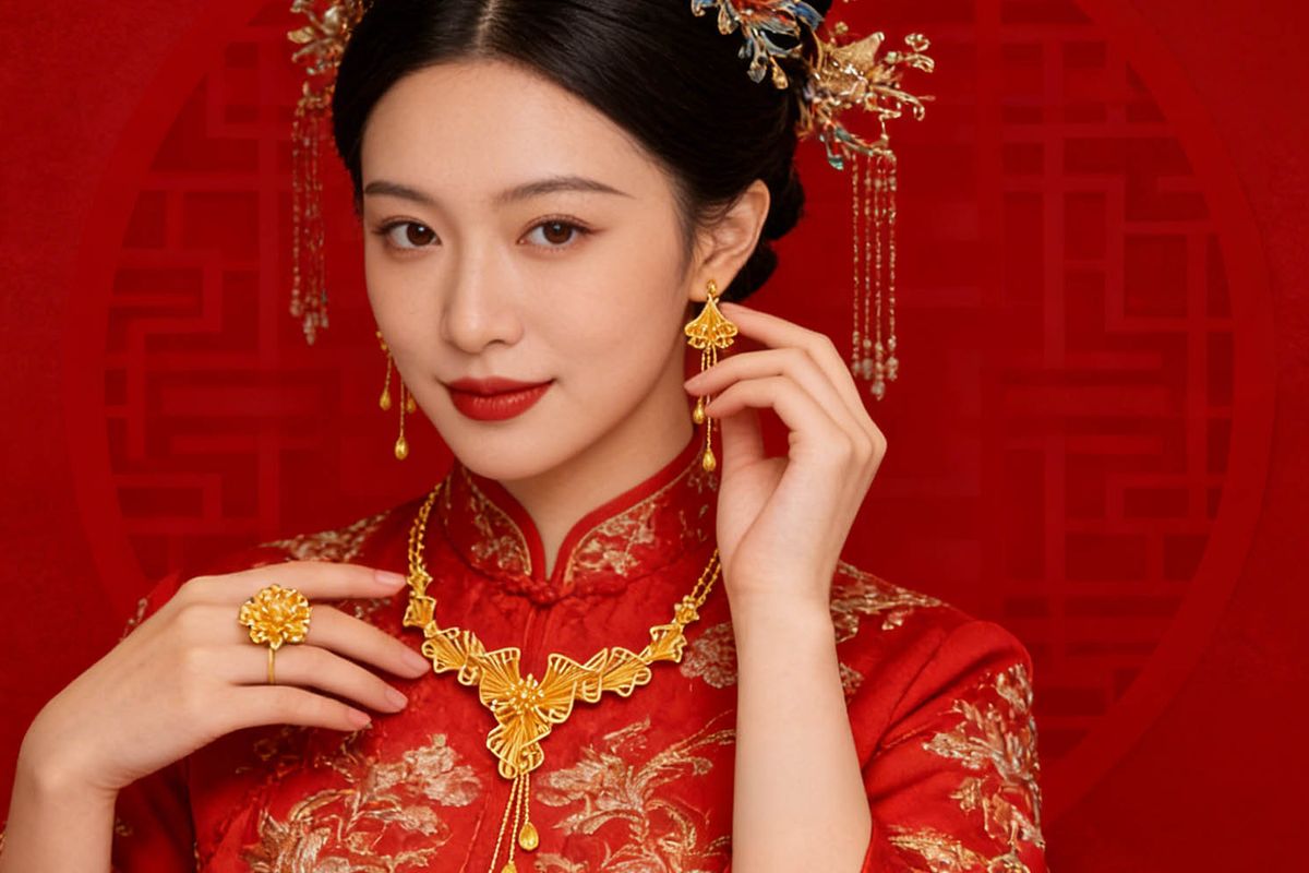 Si Dian Jin Set: How to Choose and Style Your Necklace, Bangle, Ring & Earrings