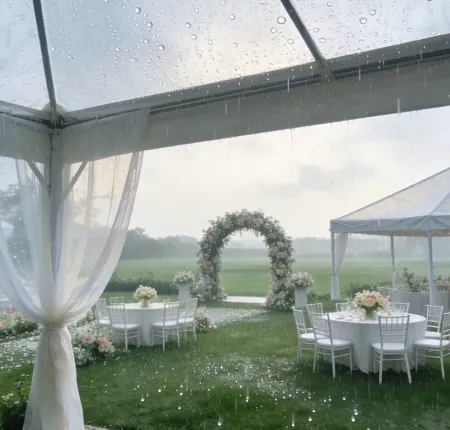 Wedding Venue Backup Plan: What to Do If It Rains on Your Big Day