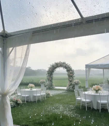 Wedding Venue Backup Plan: What to Do If It Rains on Your Big Day